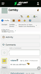 Mobile Screenshot of cerhiby.deviantart.com