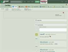 Tablet Screenshot of cerhiby.deviantart.com