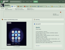Tablet Screenshot of djosiris.deviantart.com