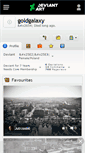 Mobile Screenshot of goldgalaxy.deviantart.com
