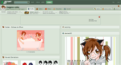 Desktop Screenshot of megane-neko.deviantart.com