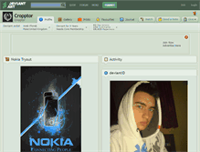 Tablet Screenshot of cropptor.deviantart.com