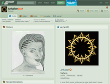 Tablet Screenshot of anhalion.deviantart.com