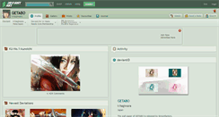 Desktop Screenshot of getabo.deviantart.com