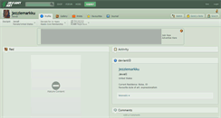 Desktop Screenshot of jezziemarkku.deviantart.com