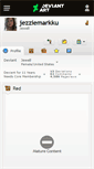 Mobile Screenshot of jezziemarkku.deviantart.com
