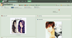 Desktop Screenshot of kissofdeathxxx.deviantart.com