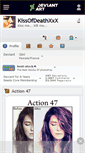Mobile Screenshot of kissofdeathxxx.deviantart.com