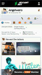 Mobile Screenshot of angelwero.deviantart.com