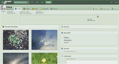 Desktop Screenshot of eneca.deviantart.com