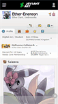 Mobile Screenshot of ether-enereon.deviantart.com