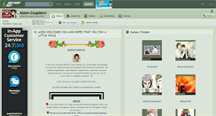 Desktop Screenshot of aizen-couples.deviantart.com