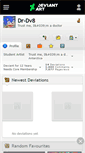 Mobile Screenshot of dr-dv8.deviantart.com