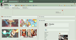 Desktop Screenshot of ispoke.deviantart.com