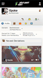 Mobile Screenshot of ispoke.deviantart.com