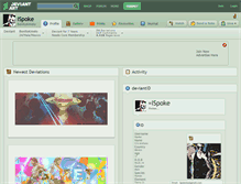 Tablet Screenshot of ispoke.deviantart.com