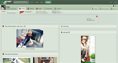 Desktop Screenshot of cvy.deviantart.com