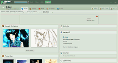 Desktop Screenshot of e-lee.deviantart.com