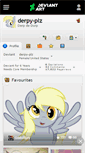 Mobile Screenshot of derpy-plz.deviantart.com