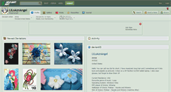 Desktop Screenshot of liloaznangel.deviantart.com