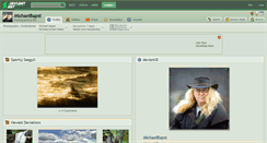 Desktop Screenshot of michaelbapst.deviantart.com