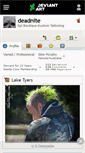 Mobile Screenshot of deadnite.deviantart.com