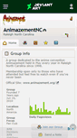 Mobile Screenshot of animazementnc.deviantart.com