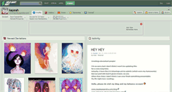 Desktop Screenshot of kayeah.deviantart.com