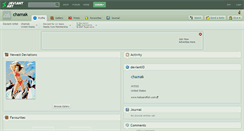Desktop Screenshot of chamak.deviantart.com