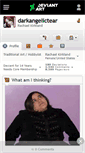 Mobile Screenshot of darkangelictear.deviantart.com