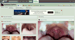 Desktop Screenshot of mouthman-prophecy.deviantart.com