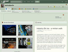 Tablet Screenshot of behindberlin.deviantart.com