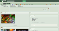 Desktop Screenshot of jagged-software.deviantart.com