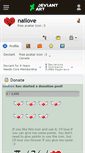 Mobile Screenshot of nailove.deviantart.com