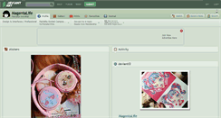 Desktop Screenshot of magentalife.deviantart.com