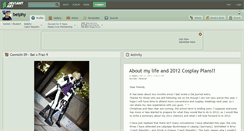 Desktop Screenshot of belphy.deviantart.com
