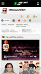 Mobile Screenshot of littlelambfitzt.deviantart.com