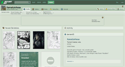 Desktop Screenshot of kamatzarkeaa.deviantart.com