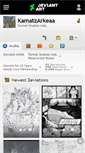 Mobile Screenshot of kamatzarkeaa.deviantart.com