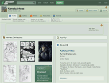 Tablet Screenshot of kamatzarkeaa.deviantart.com