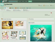 Tablet Screenshot of franhbachetta.deviantart.com