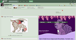 Desktop Screenshot of duetmaxwell.deviantart.com