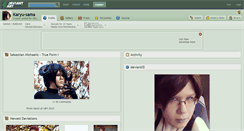 Desktop Screenshot of karyu-sama.deviantart.com