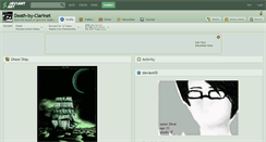Desktop Screenshot of death-by-clarinet.deviantart.com