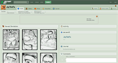 Desktop Screenshot of jayteefa.deviantart.com