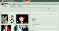 Desktop Screenshot of hidetomo.deviantart.com