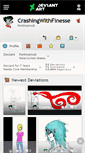 Mobile Screenshot of crashingwithfinesse.deviantart.com