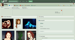 Desktop Screenshot of elthia.deviantart.com