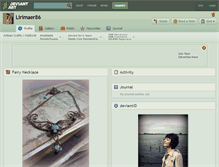 Tablet Screenshot of lirimaer86.deviantart.com