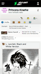 Mobile Screenshot of princess-kraehe.deviantart.com